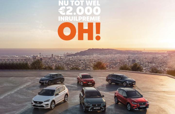 Inruilpremie op alle SEAT modellen
