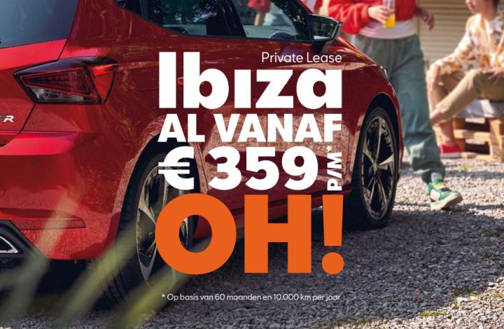 Private Lease Ibiza actie